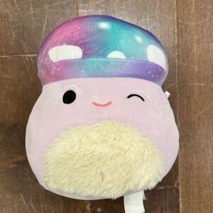 Squishmallows Pink and Purple Mushroom Plush